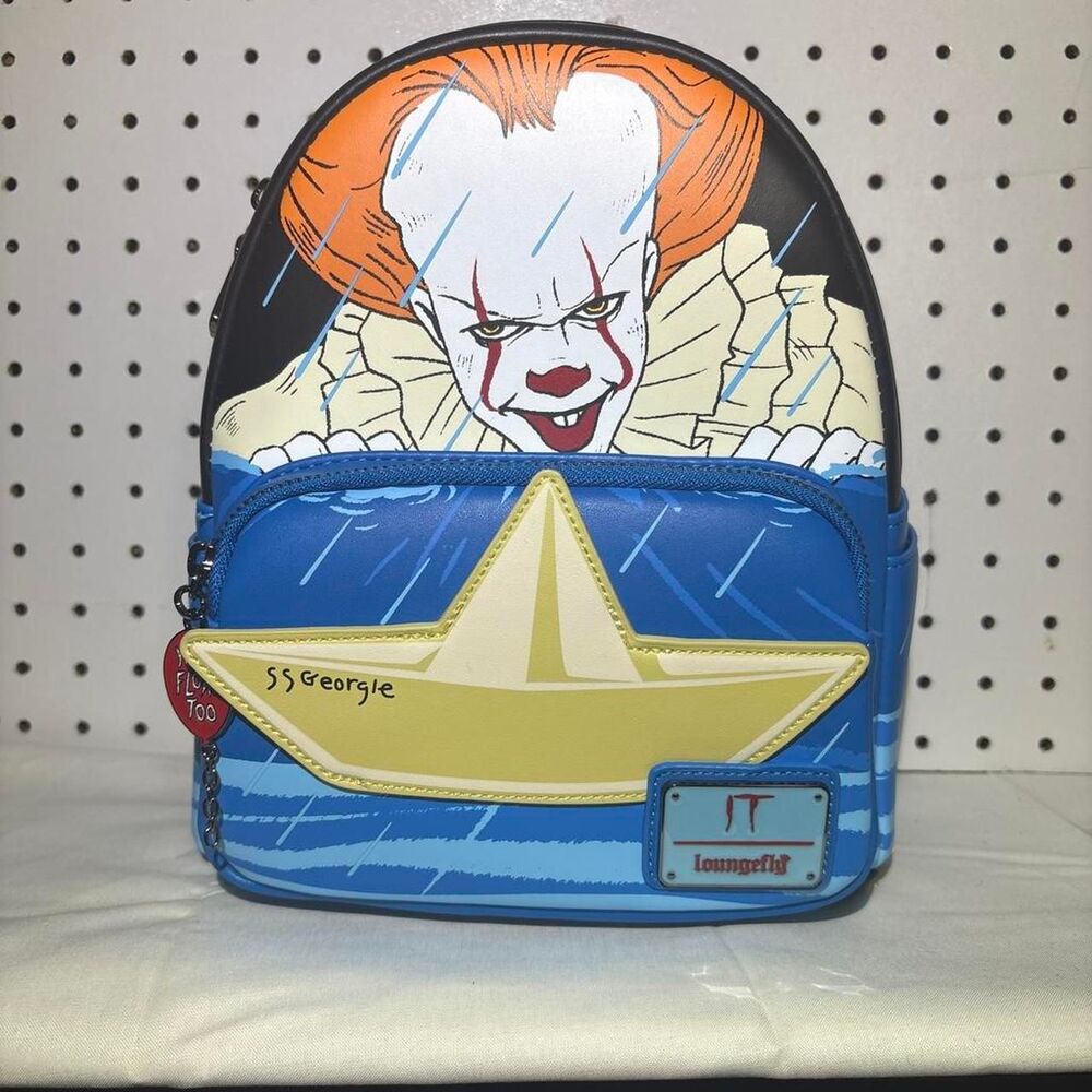 Loungefly IT Pennywise and Georgie Gutter Scene Mini Backpack
